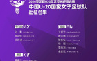 今晚戰！U20女足亞預賽啟幕，中國隊對陣敘利亞隊