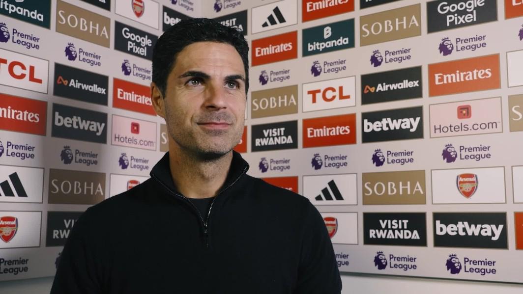 Arteta：我為Tzekelish感到高興 他上次受傷后經(jīng)歷了很多