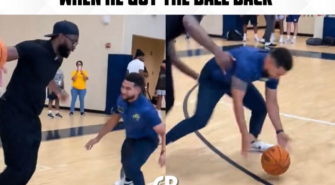 你犯了一個錯誤嗎？杰倫·布朗（Jaylen Brown）和球迷被切斷了一對一的人 有很多歡呼聲