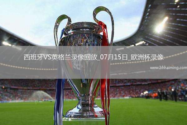 歐洲杯決賽西班牙2-1英格蘭