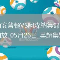 英超第38輪南安普頓vs阿森納進球