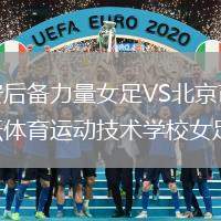 西安后備力量女足VS北京市先農壇體育運動技術學校女足