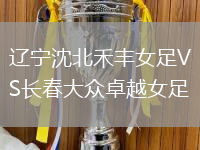 遼寧沈北禾豐女足VS長春大眾卓越女足