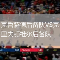 克魯薩德后備隊VS克里夫頓維爾后備隊